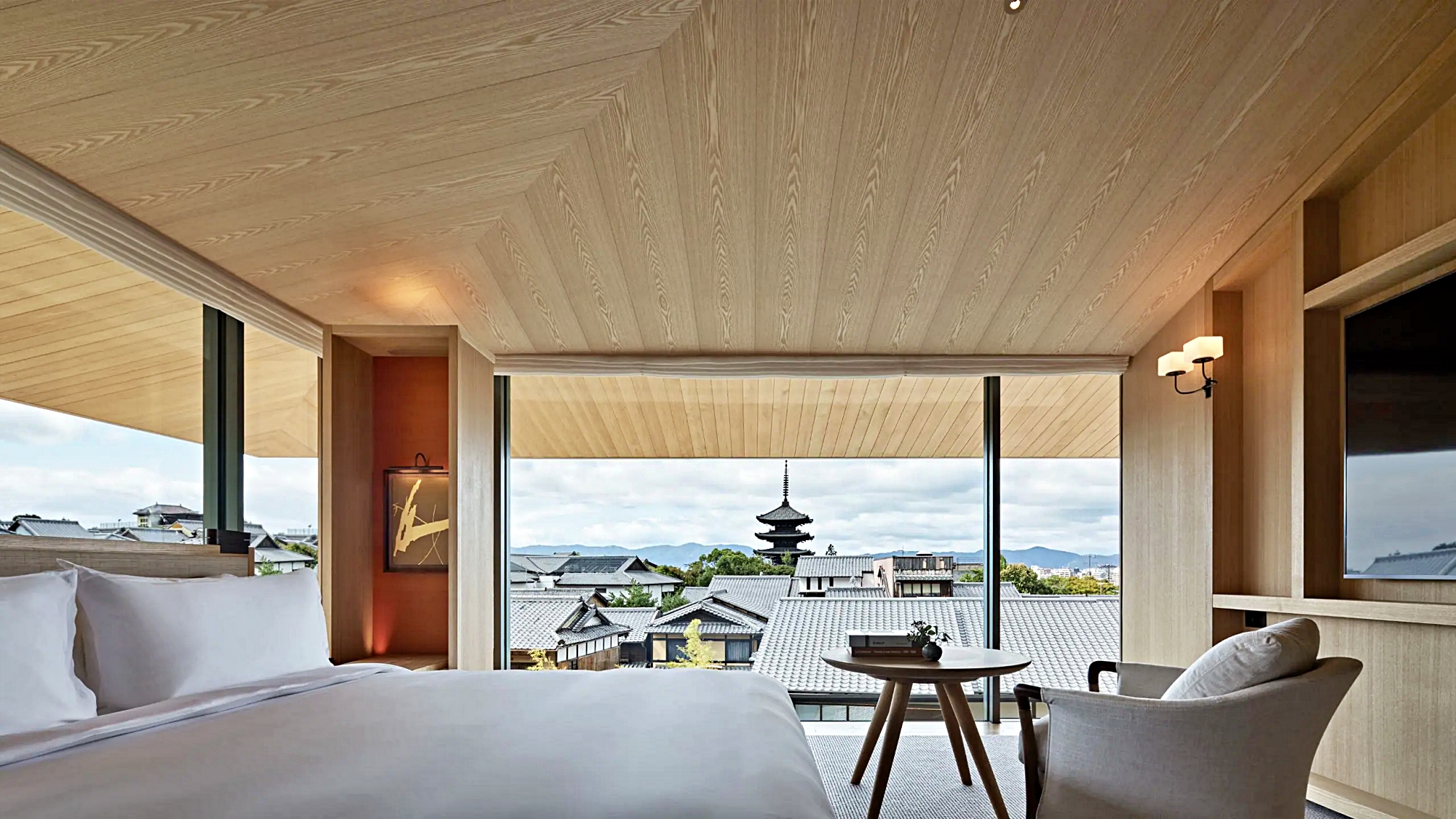 히가시야마 하우스 원 킹 베드