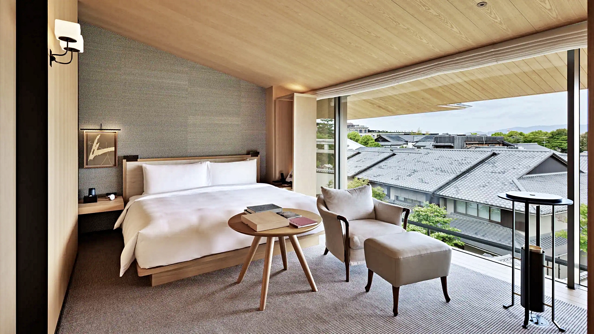 니넨자카 하우스 원 킹 베드