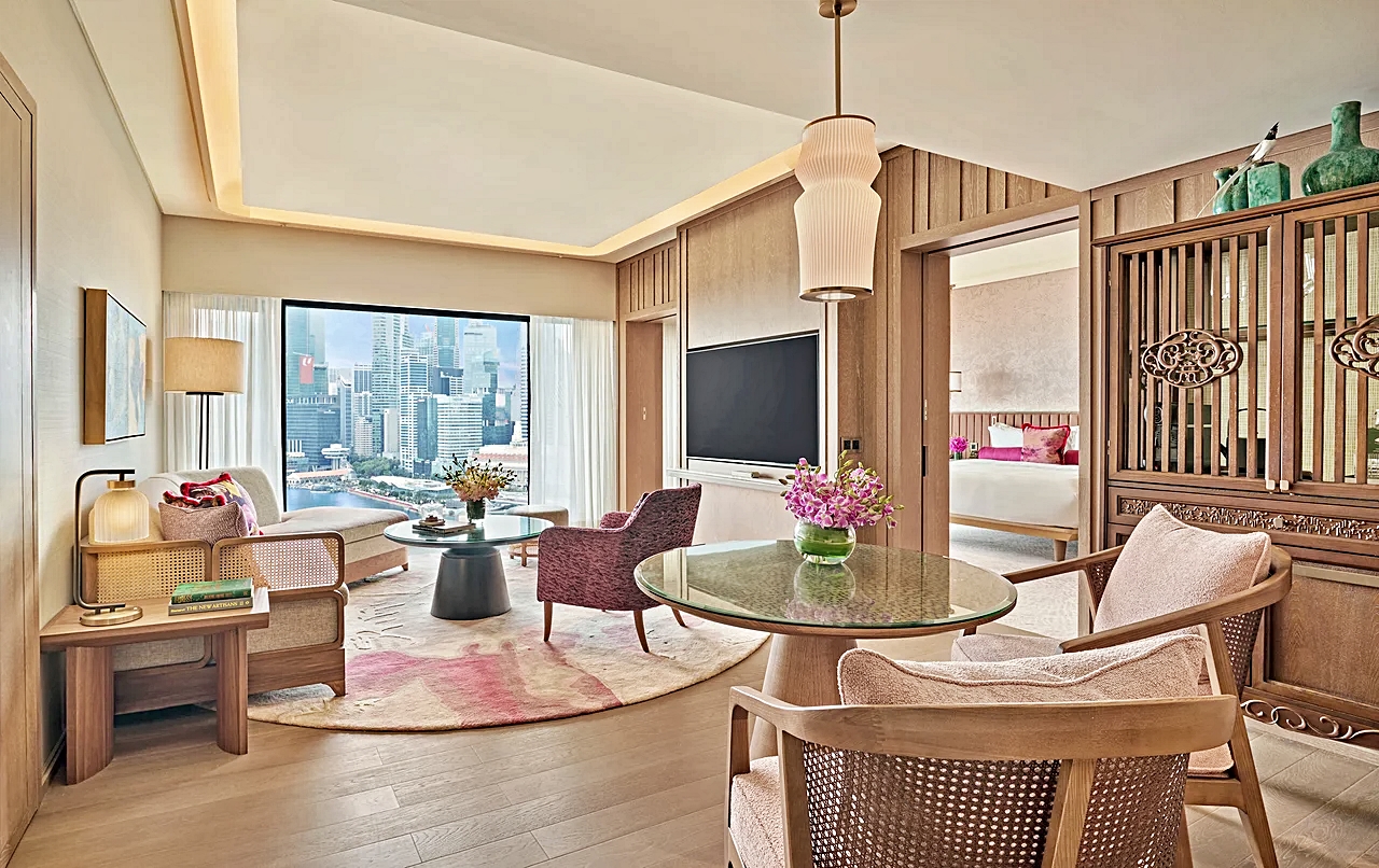 투 베드룸 프리미어 마리나 베이 스위트